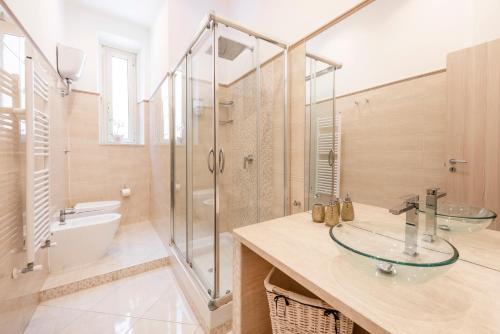A bathroom at Casa Camilla