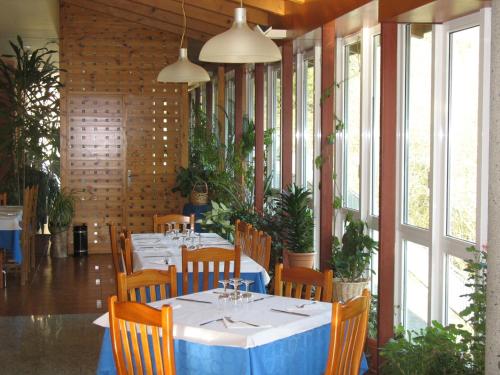 Restaurace v ubytování Hotel A Veiga