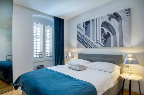 Posteľ alebo postele v izbe v ubytovaní Luxury rooms Paula