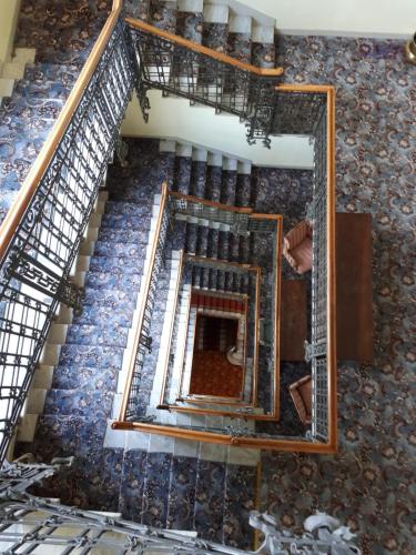 an overhead view of a building under construction at Palace Grand Hotel Varese in Varese