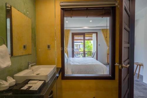 Kylpyhuone majoituspaikassa Cocoon Villa