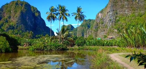 Hồ bơi trong/gần Rammang Rammang Eco Lodge