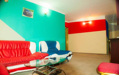 Zona de estar de Vosku Ashxarh Hotel