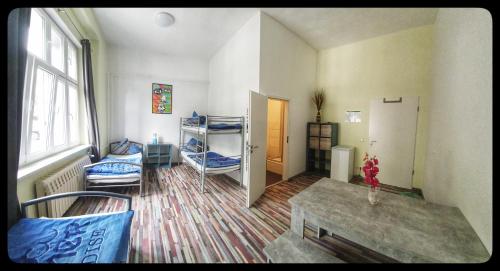 Χώρος καθιστικού στο Hostel 199