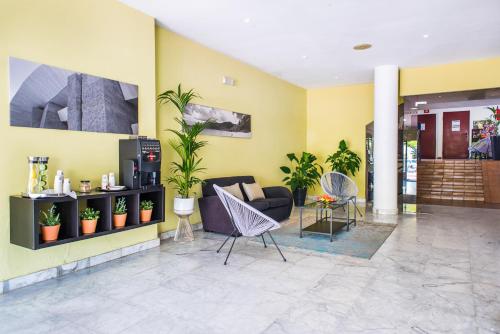 Χώρος καθιστικού στο Udalla Park - Hotel & Apartamentos