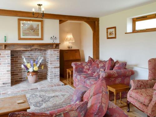 A seating area at Plovers Rest 