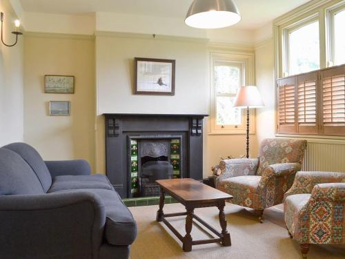 A seating area at Croft House 