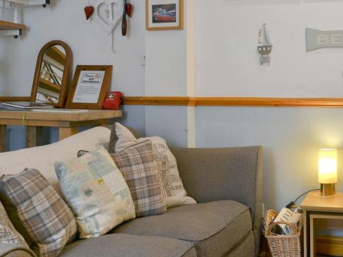 A seating area at Pebbles 