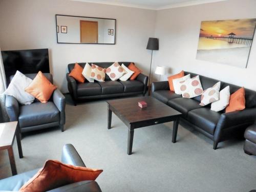 A seating area at Blinkbonnie 