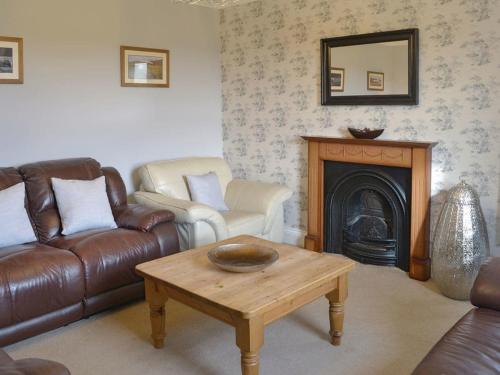A seating area at Whitlow Farm House 