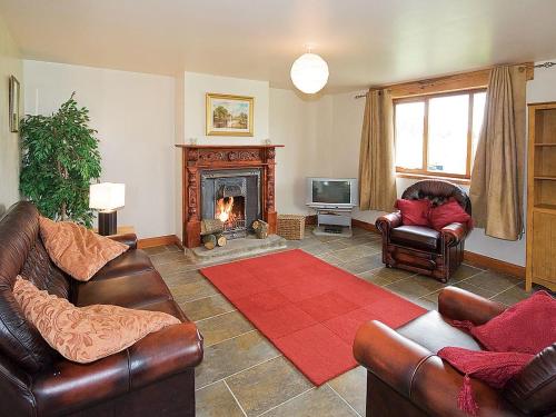 A seating area at Bowford Cottage 