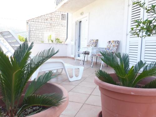 Μπαλκόνι ή βεράντα στο Apartmani Kljunak