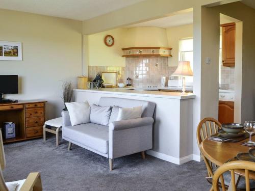 A seating area at Abbey Cottage 
