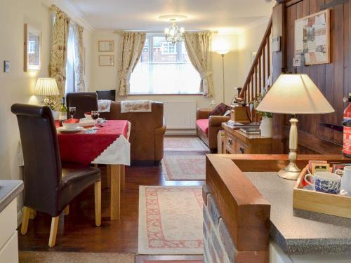 A restaurant or other place to eat at The Old Telephone Exchange 