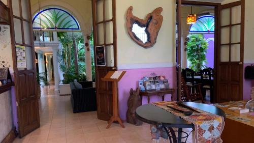 Εστιατόριο ή άλλο μέρος για φαγητό στο Hotel Santa Ana