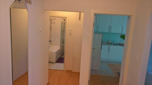 Koupelna v ubytování Apartman centar lux