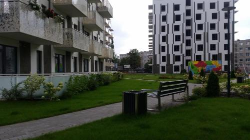 Сад в EVA apartment