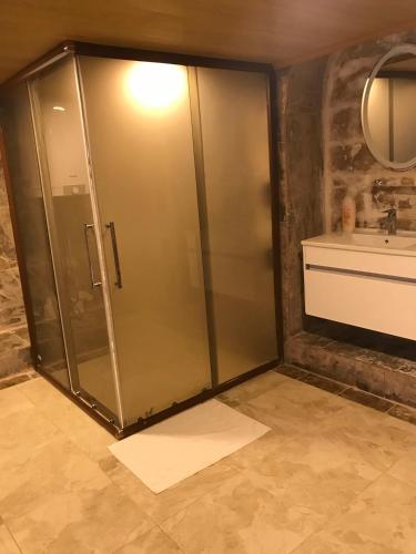 Koupelna v ubytování Kasr-i Abbas Hotel
