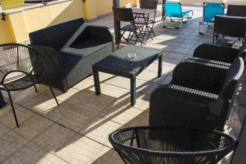 Χώρος καθιστικού στο Hotel Estoril Porto
