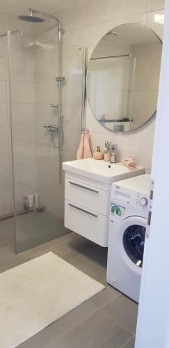 Koupelna v ubytování Luxury apartment Korcula - Villa Sunny Days