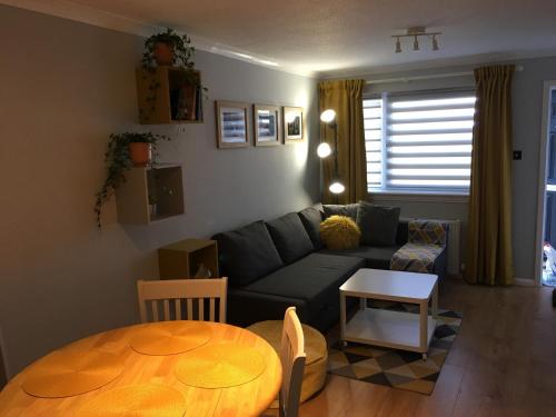 Posezení v ubytování Highfield apartment
