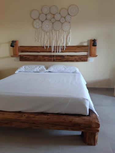 Katil atau katil-katil dalam bilik di il Mandriolo