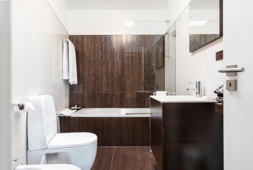 Kylpyhuone majoituspaikassa Vila Odysseus
