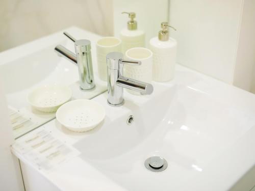 Vannituba majutusasutuses Angel Flat