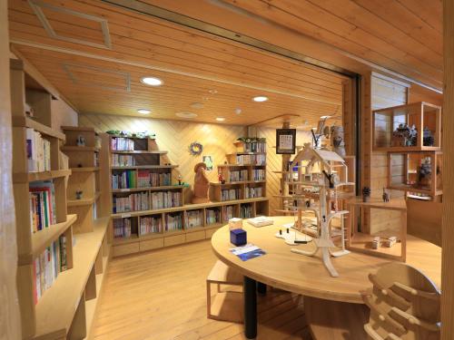 Biblioteket på ryokanen