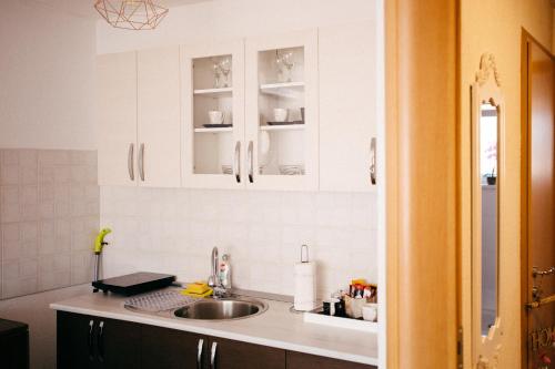 Кухня или мини-кухня в Lux Apartment I Prijedor
