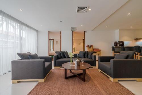 พื้นที่นั่งเล่นของ The Chava Resort