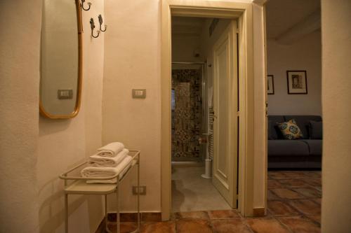 Et badeværelse på La Giuggiola Sweet Home
