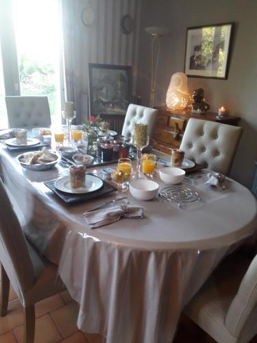 Jídlo v bed and breakfast nebo okolí