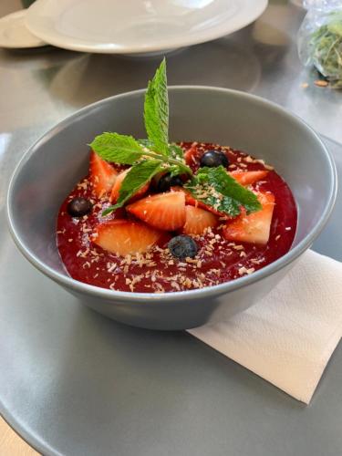 Food at or somewhere near the hotel 