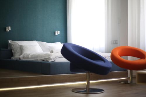 O zonă de relaxare la Paulay Central Top Suite