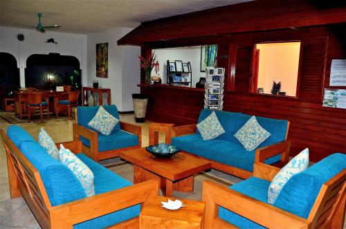 Zona de estar de Villas de Mer