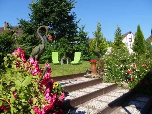 Zahrada ubytování Ferienwohnungen Klosterblick