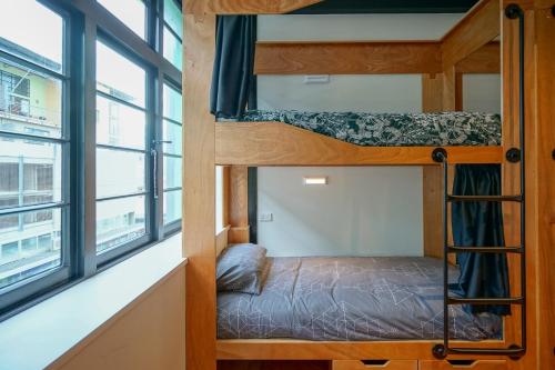 Katil atau katil-katil dalam bilik di The Marion Hostel
