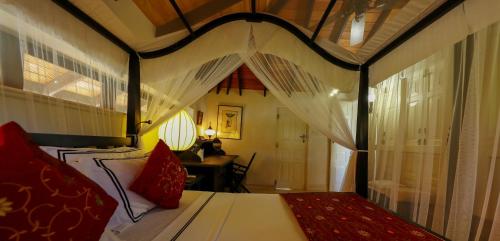 Zona de estar de Sergeant House Boutique Villa & Private Beach