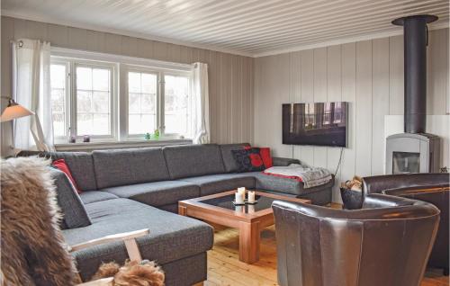 Posezení v ubytování Stunning Home In Hemsedal With Kitchen