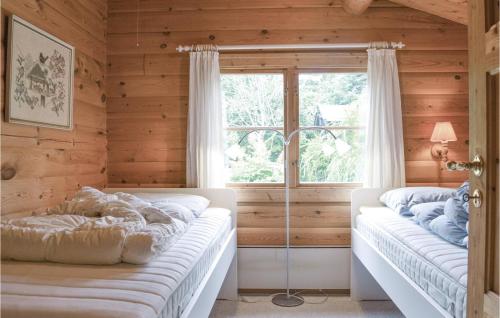 Postel nebo postele na pokoji v ubytování Amazing Home In Skibby With Wifi