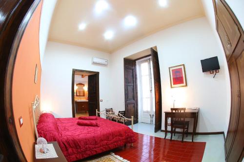 Letto o letti in una camera di Casa Lissania