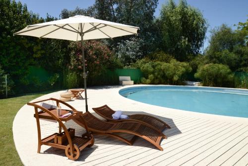 Kolam renang di atau dekat dengan Aguará Hotel & Spa