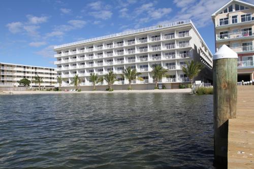 Výhled na řeku, která protéká v blízkosti hotelu