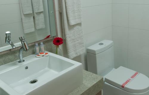 Ένα μπάνιο στο San Marino Cassino Hotel