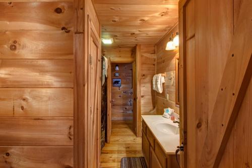 Kúpeľňa v ubytovaní Twin Cub Lodge