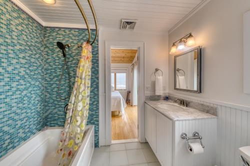 A bathroom at 37 Ocean Bay Blvd