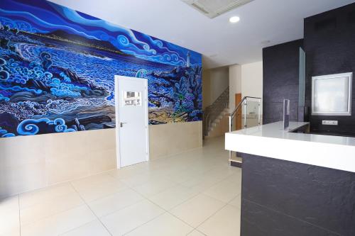 TV a/nebo společenská místnost v ubytování Hostal la Campana