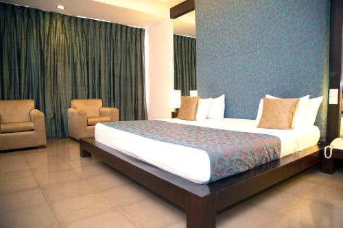 Cama o camas de una habitación en Kandy The Tourmaline