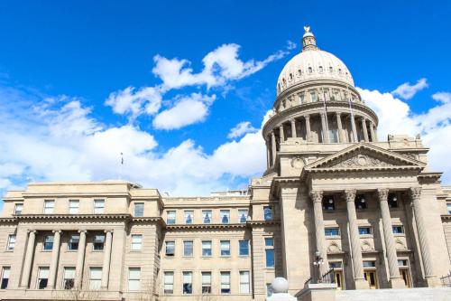 an image of the united states capitol building at Sunglow Townhouse in Boise